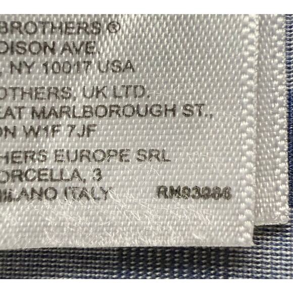 Brooks‎ Brothers Regent Button Down Shirt Men's Large Blue Plaid Colorful Preppy - Picture 7 of 11